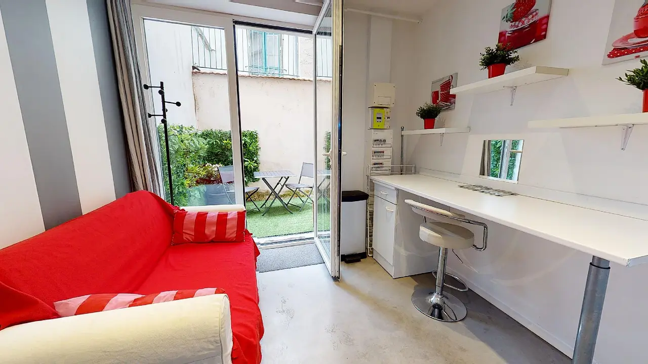 Appartement meublé de 17.0m2 - 575€ - Lyon