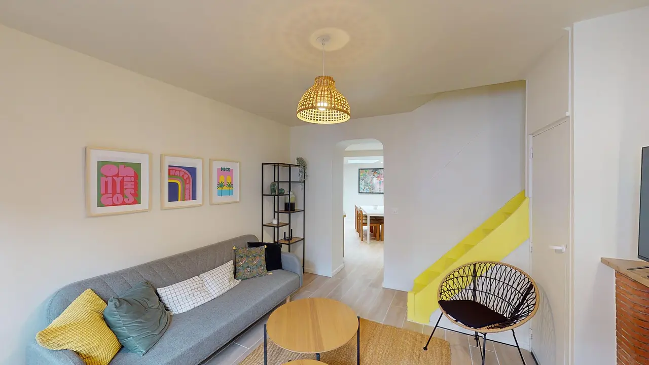 Colocation meublée de 110.0m2 - 432€ - Amiens
