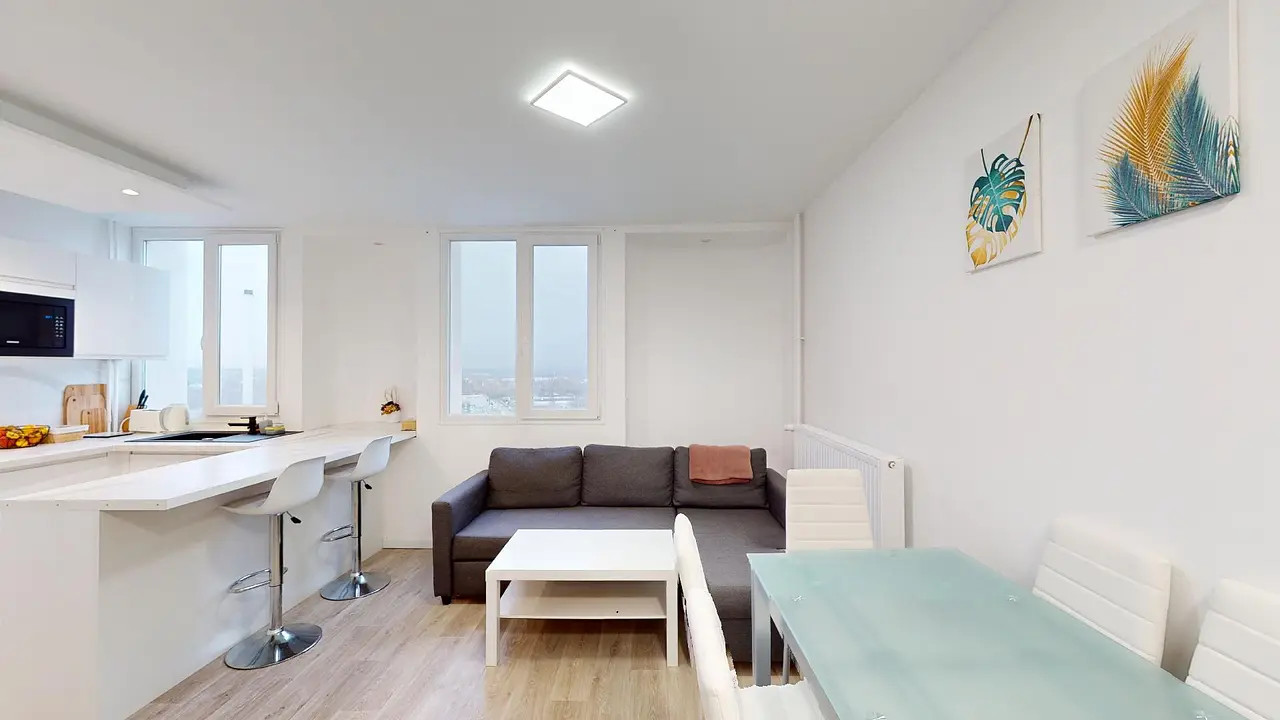 Appartement meublé de 53.98m2 - 960€ - Mons-en-Barœul