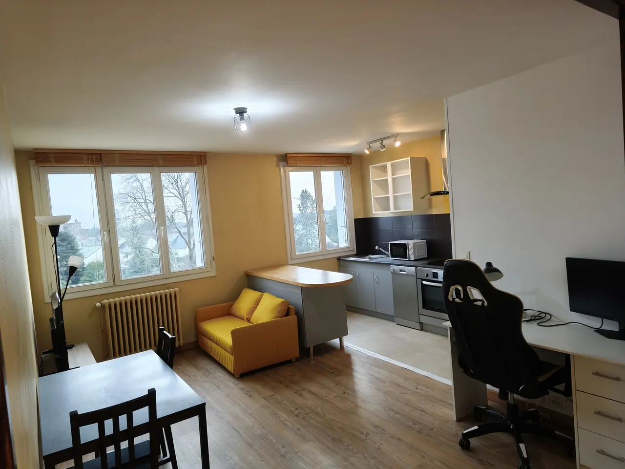 Appartement à louer - T2 Meublé