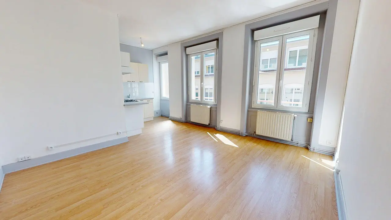 Appartement non meublé de 43.0m2 - 440€ - Saint-Étienne