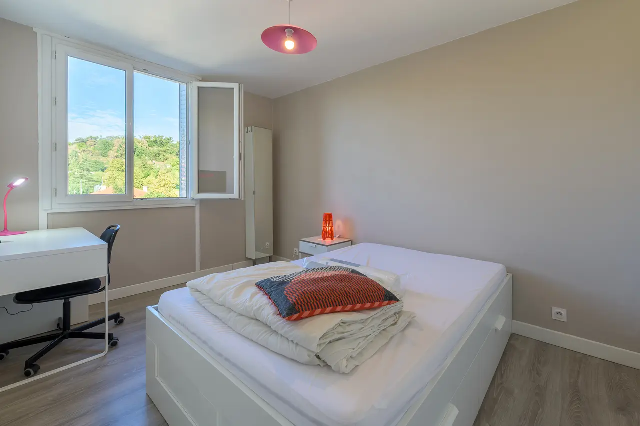 Colocation meublée de 66m2 - 495€ - Pierre-Bénite