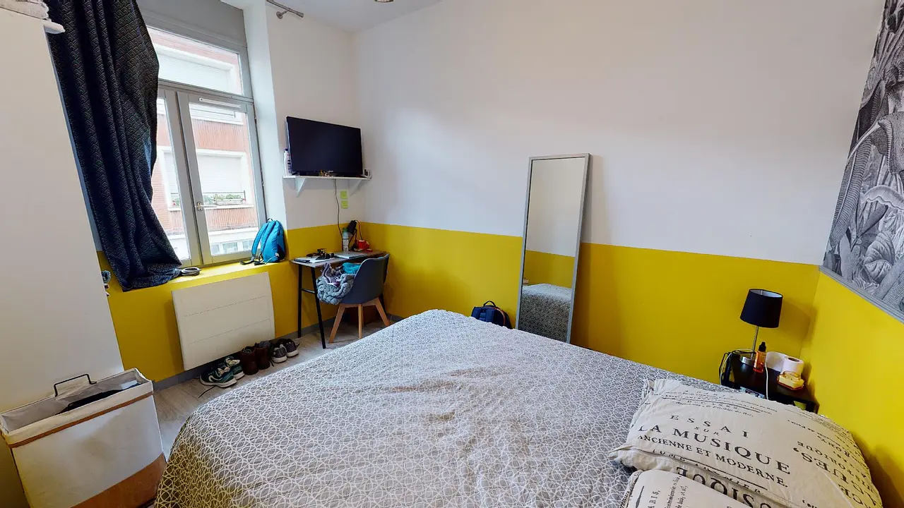 Colocation meublée de 90.0m2 - 549€ - Lille