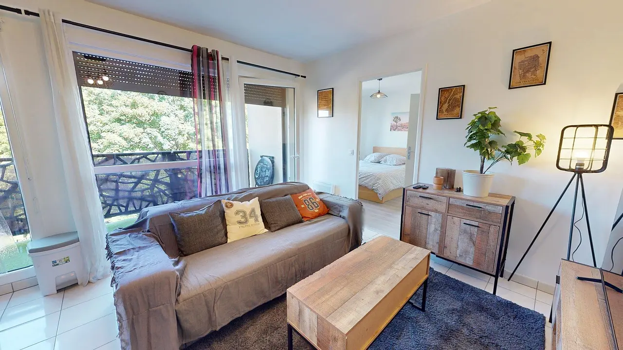 Appartement meublé de 42.0m2 - 1050€ - Noisy-le-Grand