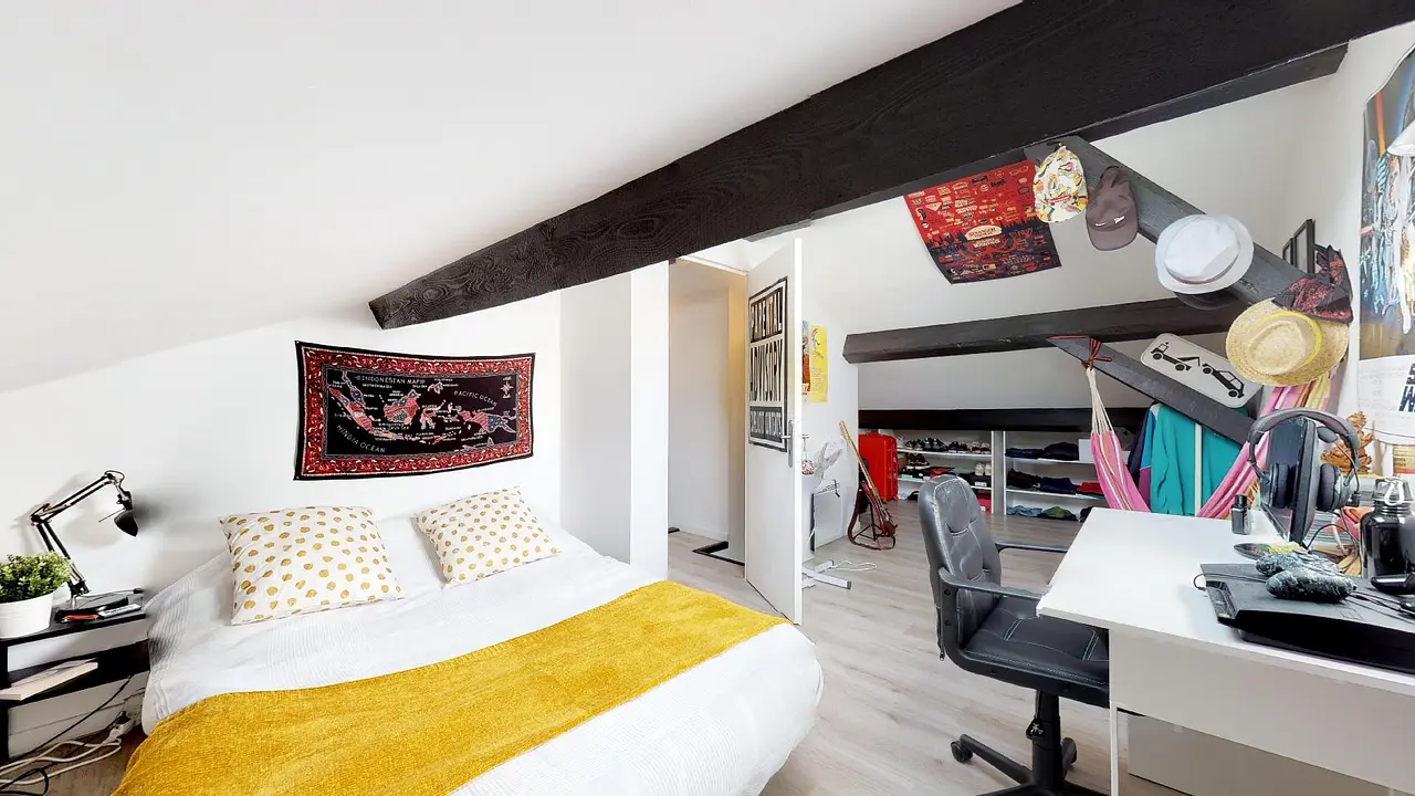 Colocation meublée de 52.0m2 - 552€ - Lyon