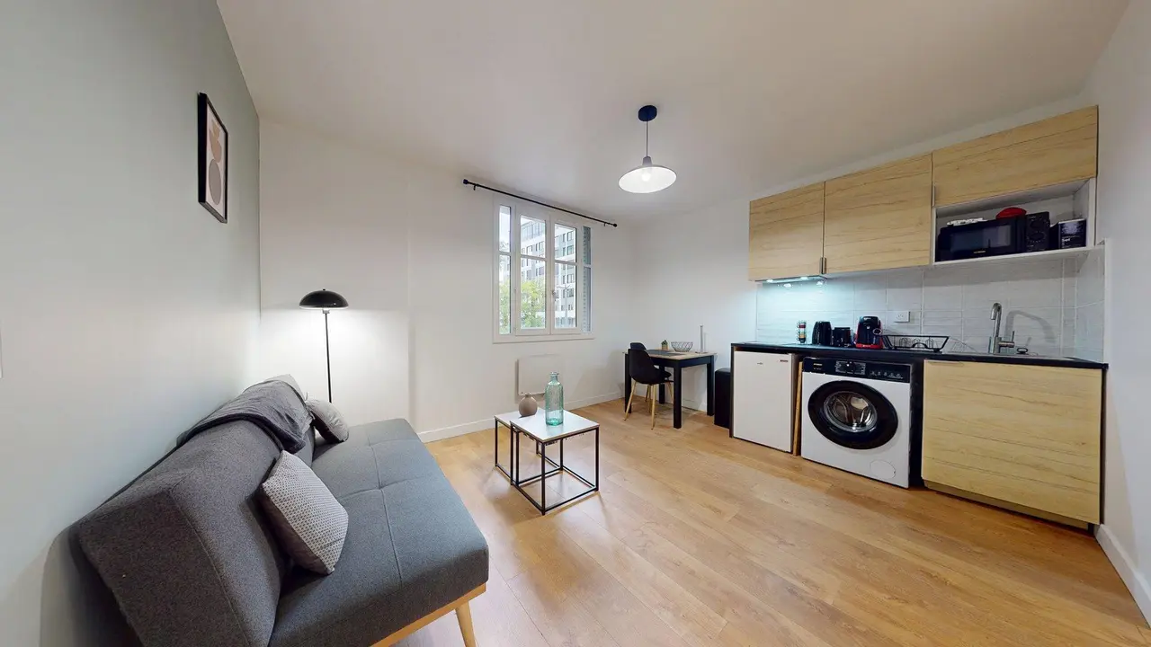 Appartement meublé de 28.87m2 - 850€ - Lyon