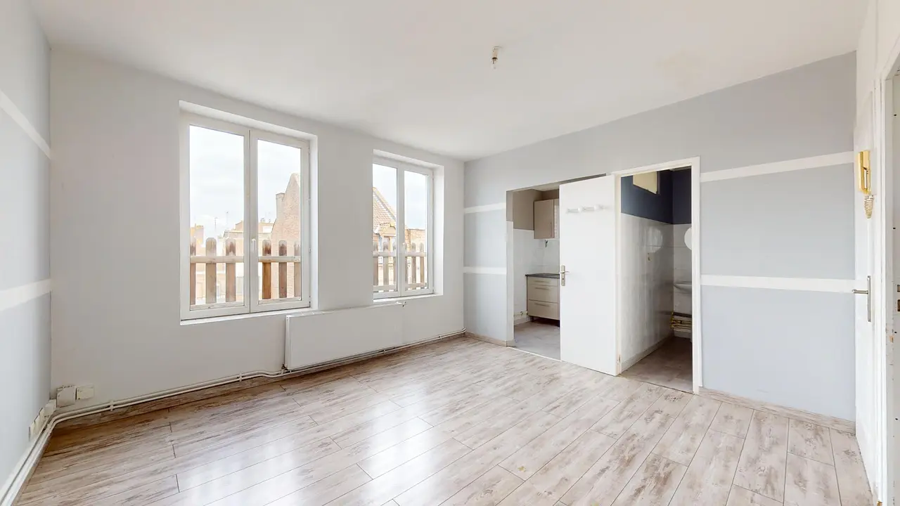 Appartement non meublé de 38.0m2 - 696€ - Faches-Thumesnil