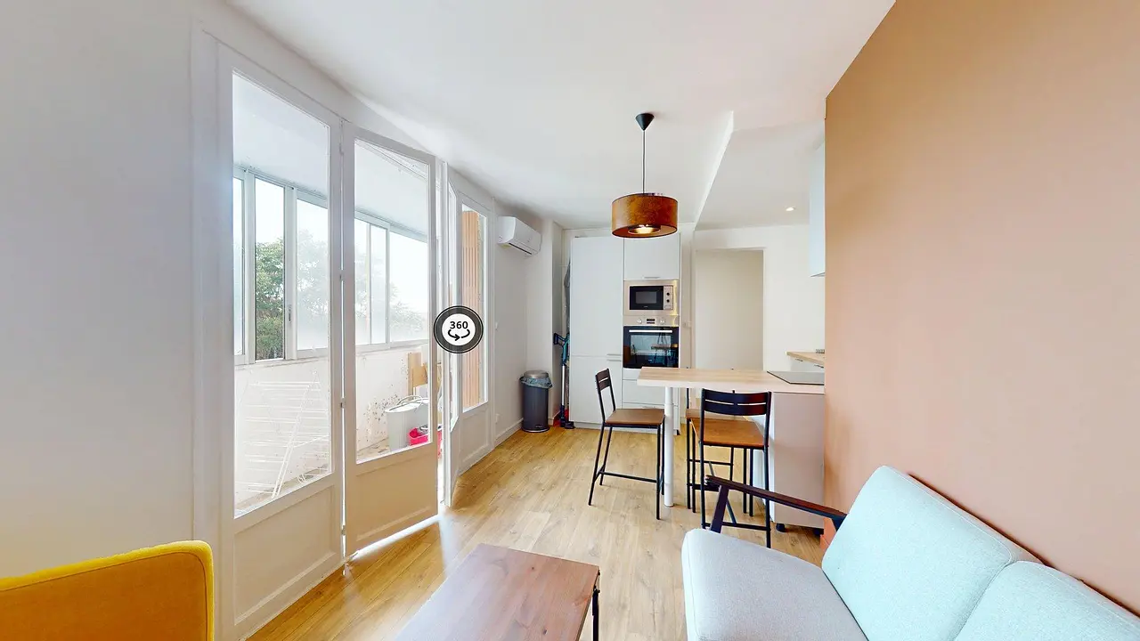 Colocation meublée de 57.1m2 - 450€ - Vénissieux