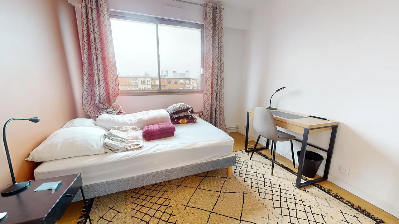 Colocation meublée de 93.0m2 - 550€ - Lille