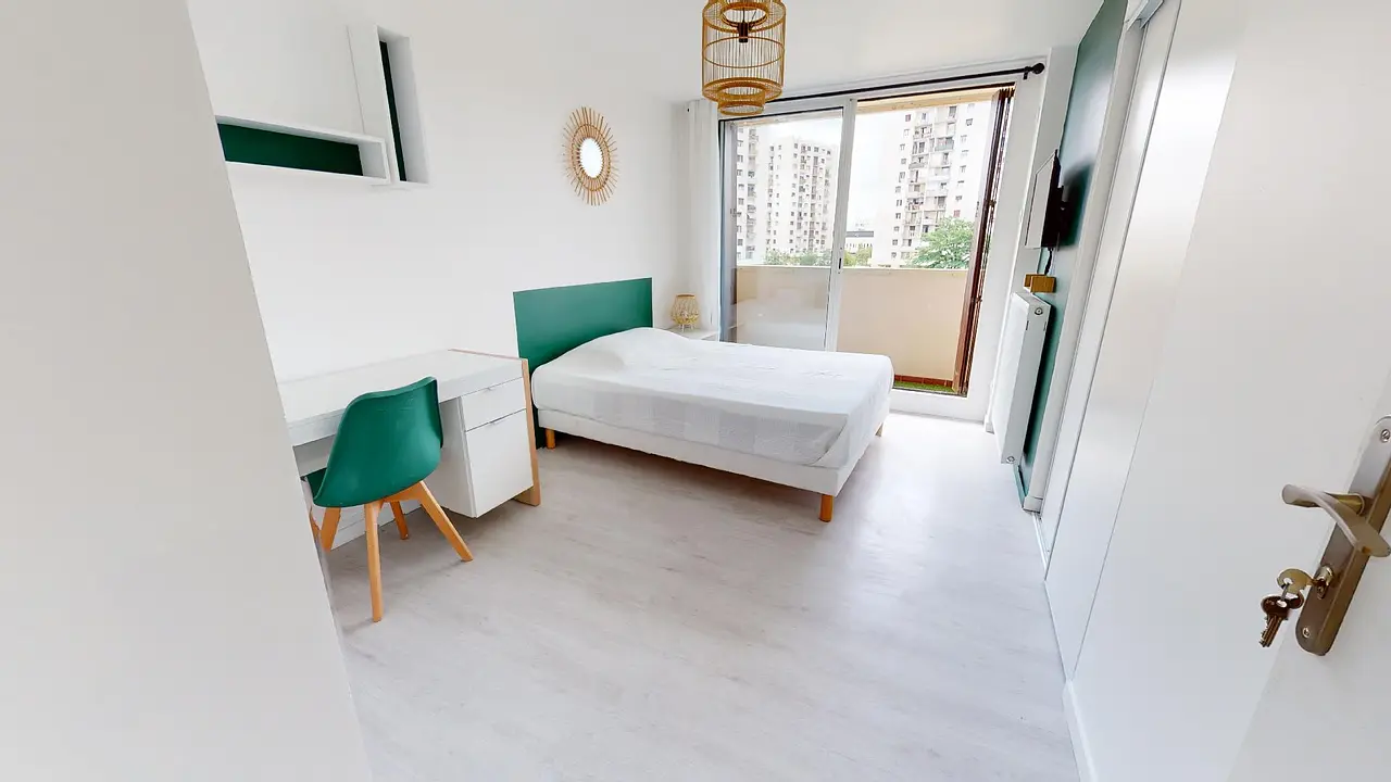 Colocation meublée de 78.0m2 - 495€ - Saint-Priest