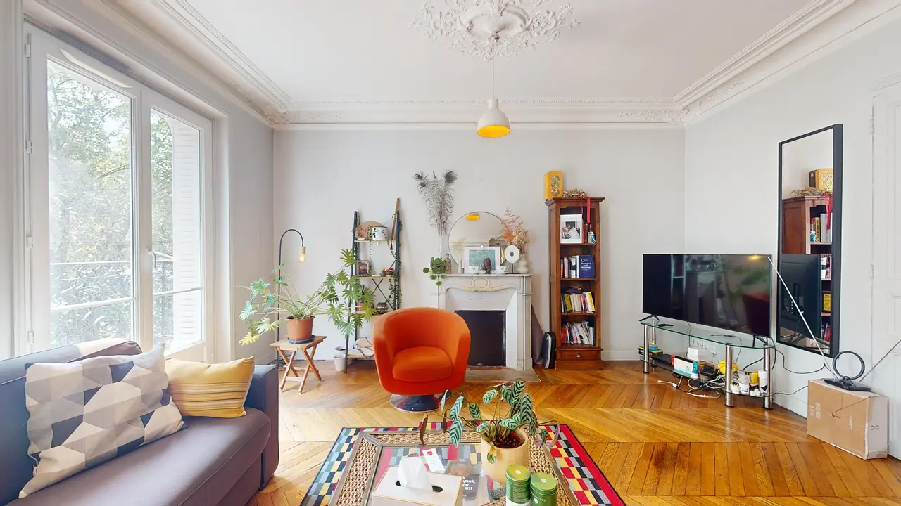 Appartement meublé de 57.0m2 - 1900€ - Paris