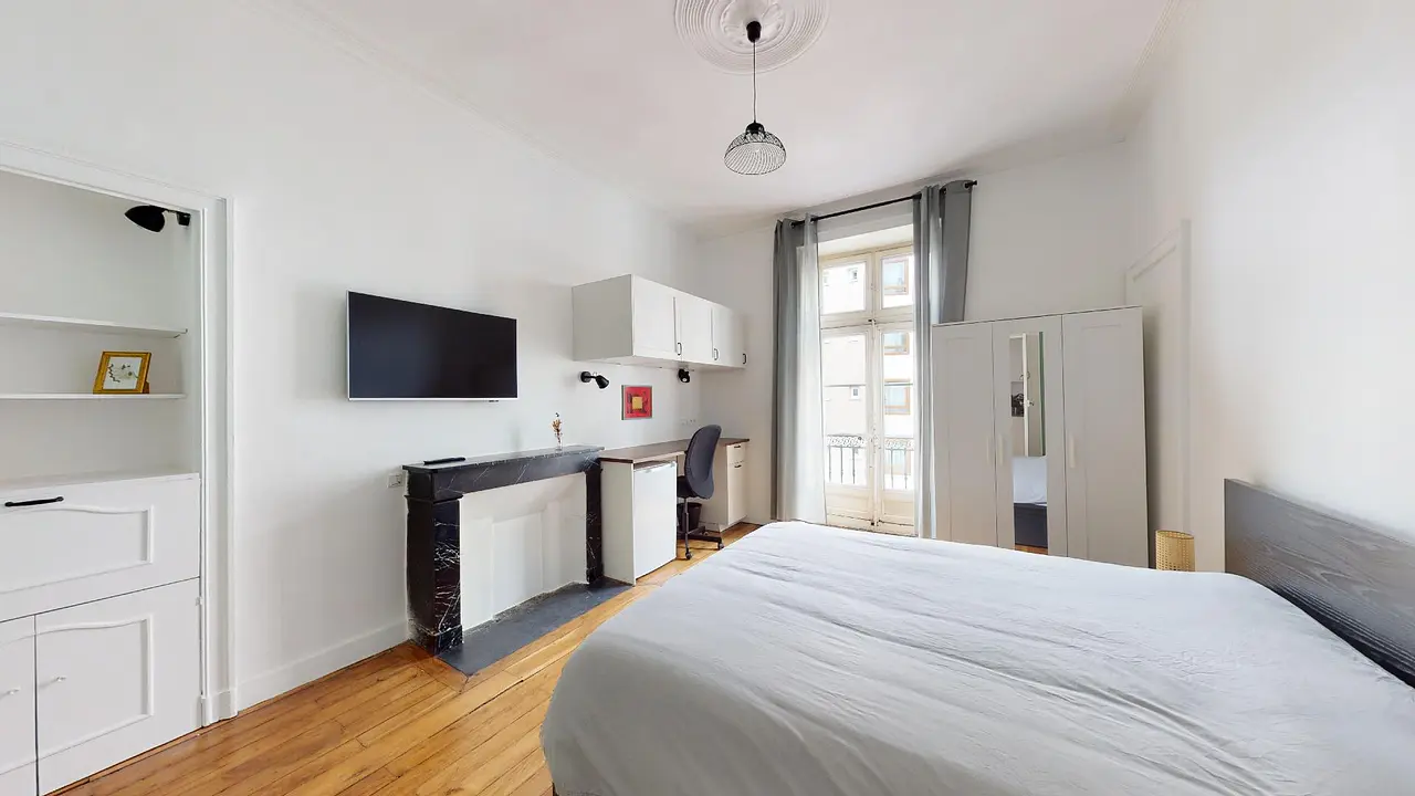 Colocation meublée de 65.62m2 - 520€ - Nantes