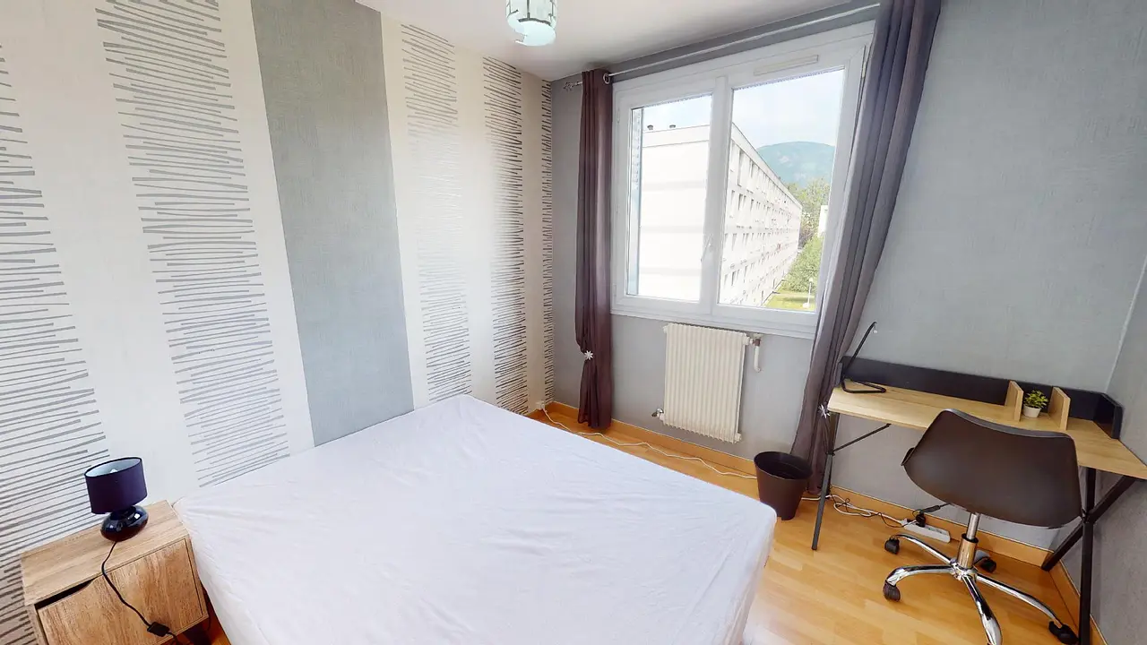 Colocation meublée de 90.5m2 - 375€ - Grenoble