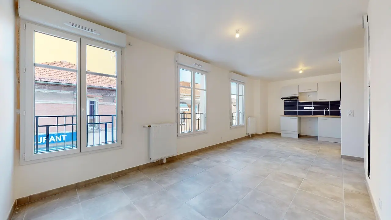 Appartement non meublé de 33.0m2 - 597€ - Le Blanc-Mesnil