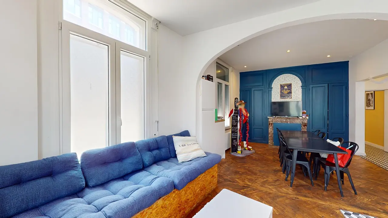 Colocation meublée de 258.0m2 - 648€ - Lille