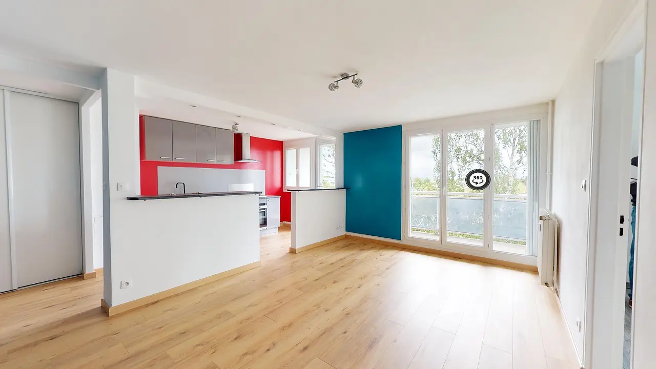 Appartement non meublé de 45.0m2 - 601€ - Dijon