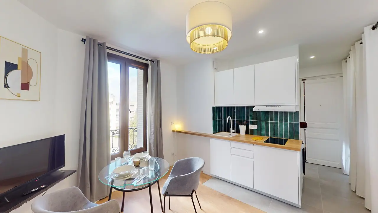 Appartement meublé de 20.74m2 - 945€ - Paris