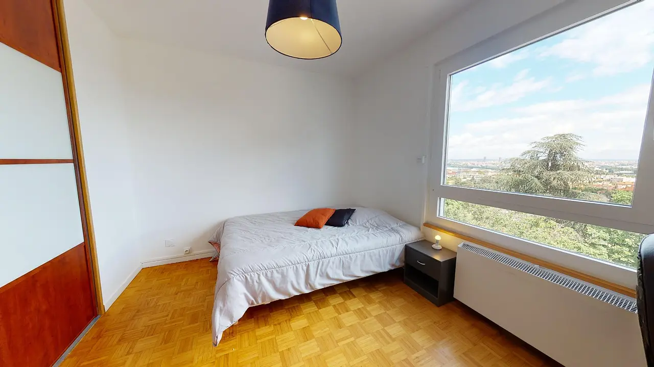 Colocation meublée de 88.0m2 - 495€ - Oullins