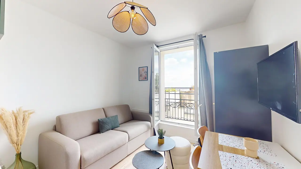 Appartement meublé de 14.57m2 - 893€ - Paris