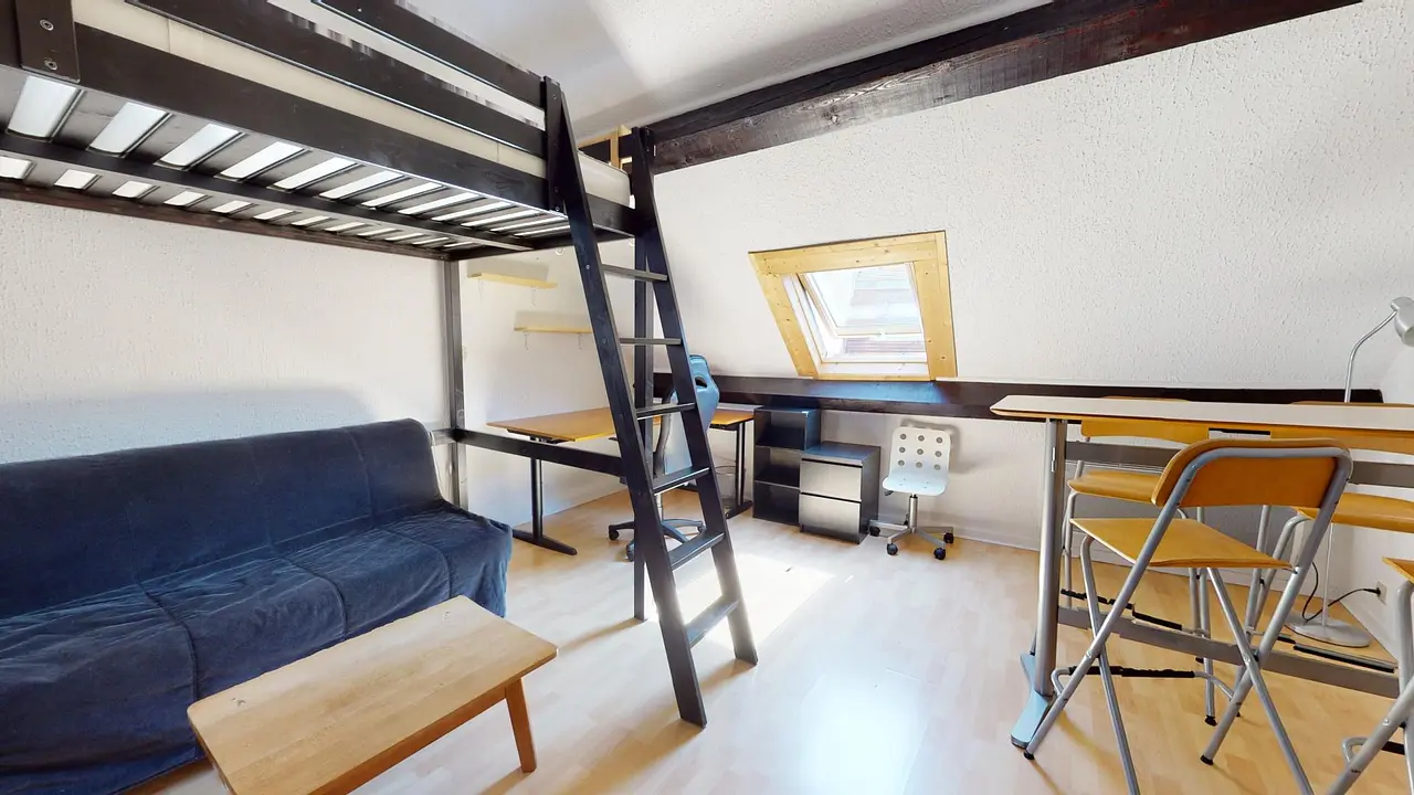 Appartement meublé de 23.2m2 - 416€ - Besançon