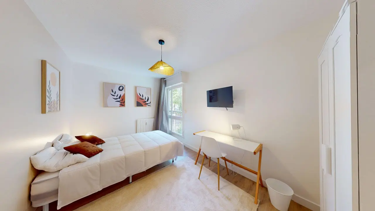 Colocation meublée de 90.28m2 - 430€ - Rennes