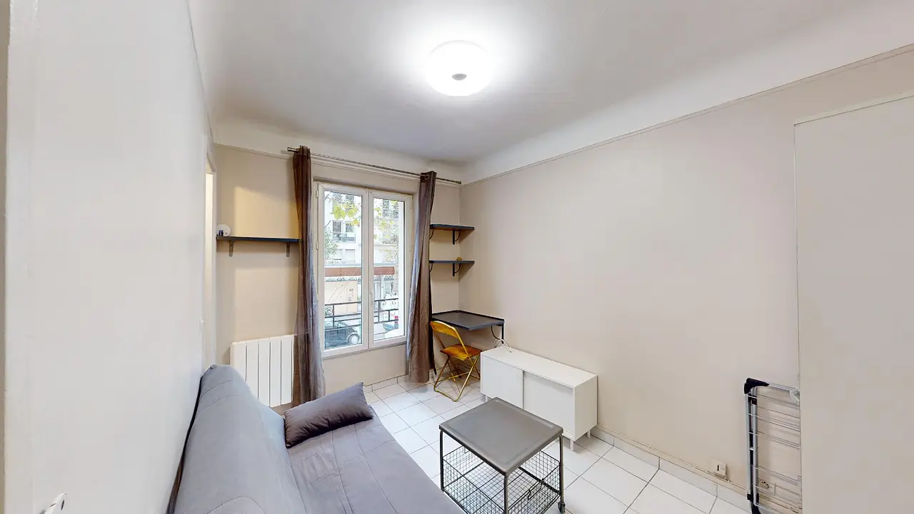 Appartement meublé de 14.0m2 - 746€ - Paris
