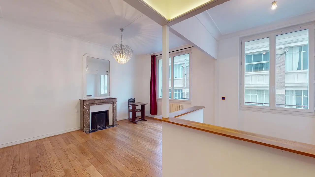 Appartement non meublé de 50.0m2 - 1480€ - Paris