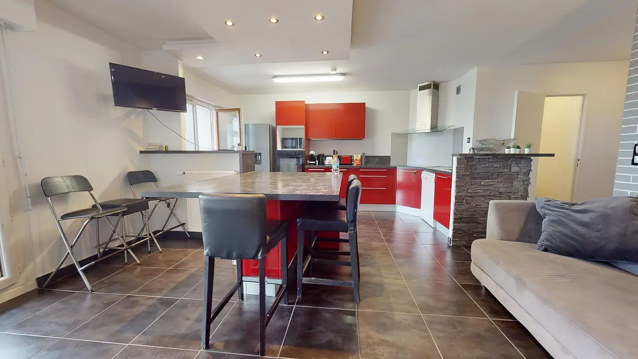 Colocation meublée de 97.0m2 - 485€ - Saint-Ouen-l'Aumône