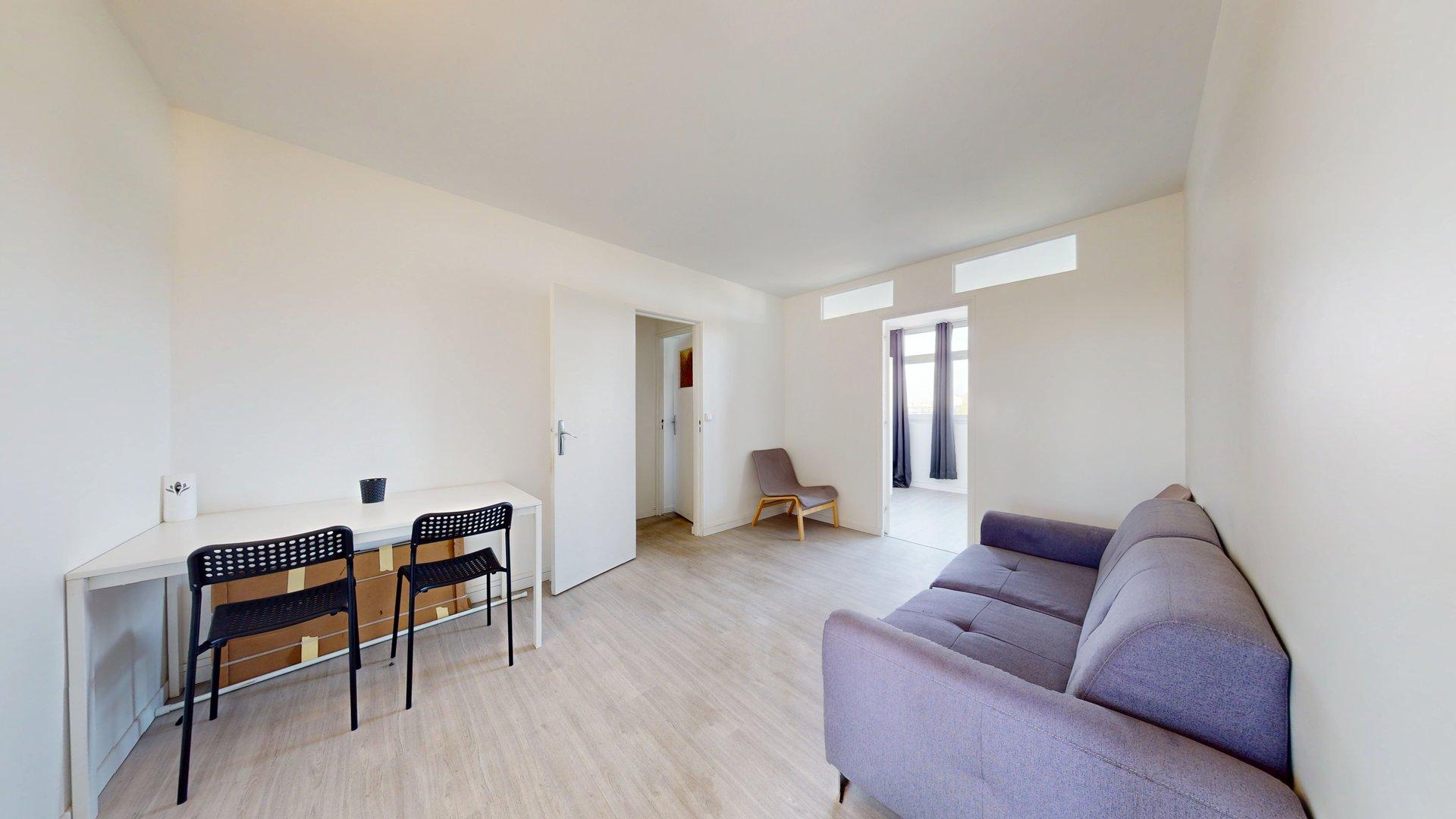Evry - 17m² - 1p.