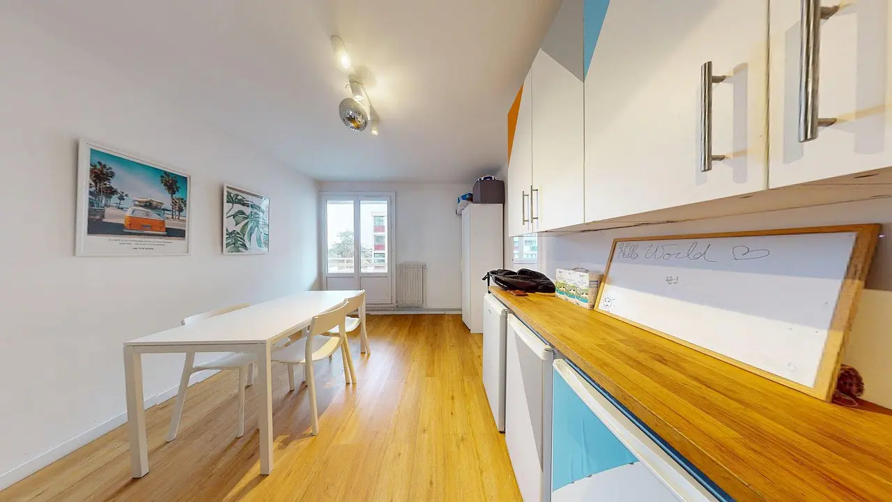 Colocation meublée de 78.0m2 - 500€ - Villeurbanne