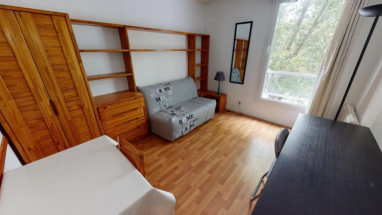 Appartement meublé de 17.0m2 - 451€ - Grenoble
