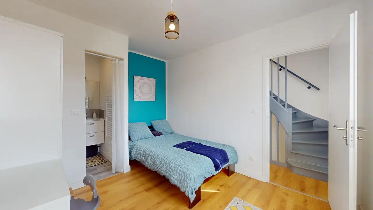 Colocation meublée de 87.4m2 - 503€ - Mons-en-Barœul