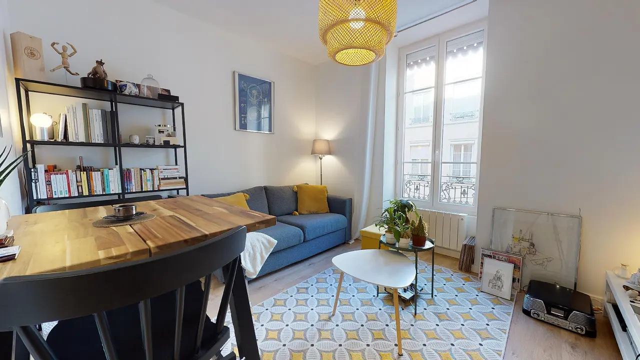 Appartement meublé de 28.79m2 - 697€ - Lyon