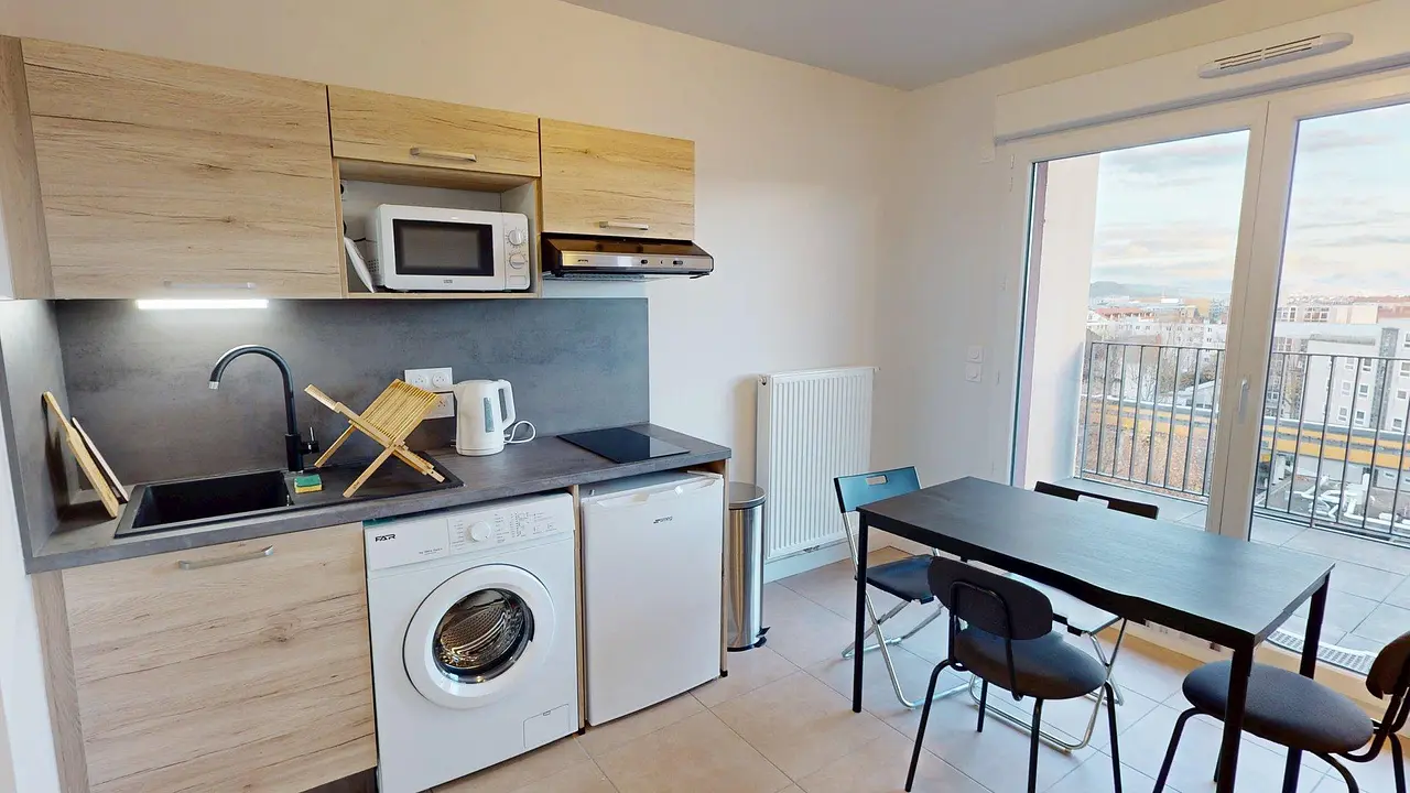 Appartement meublé de 31.0m2 - 507€ - Clermont-Ferrand
