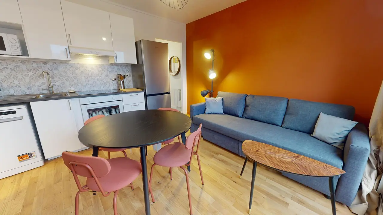 Appartement meublé de 35.0m2 - 930€ - Lyon