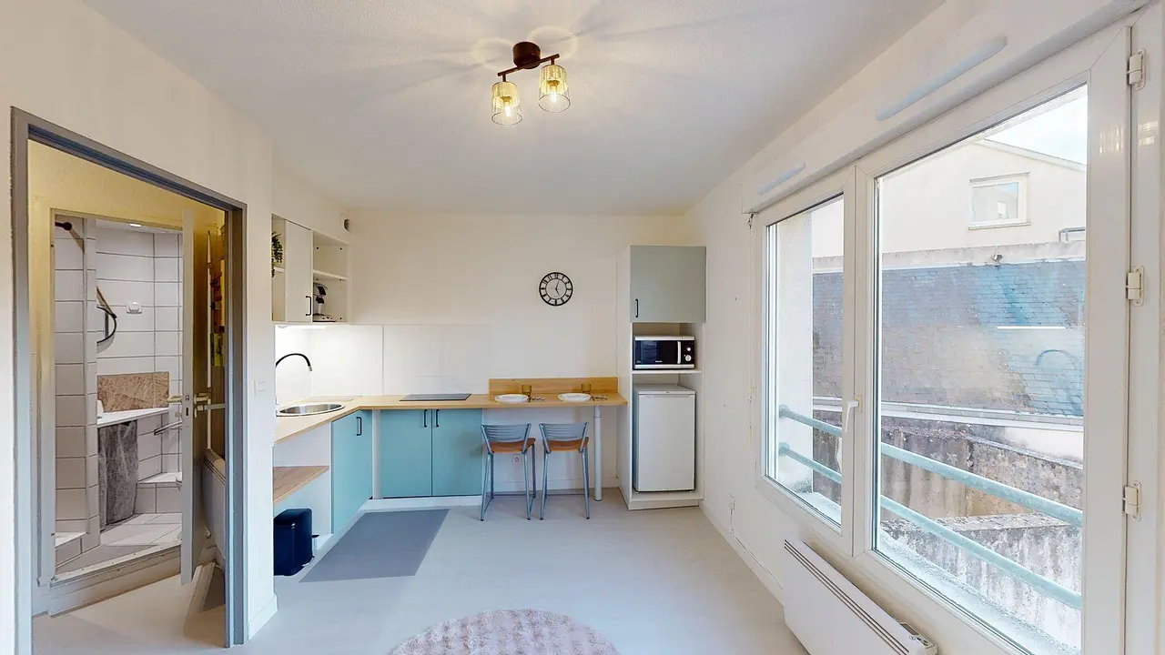 Appartement meublé de 22.02m2 - 500€ - Poitiers