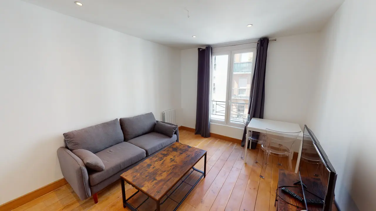 Appartement meublé de 34.89m2 - 979€ - Pantin