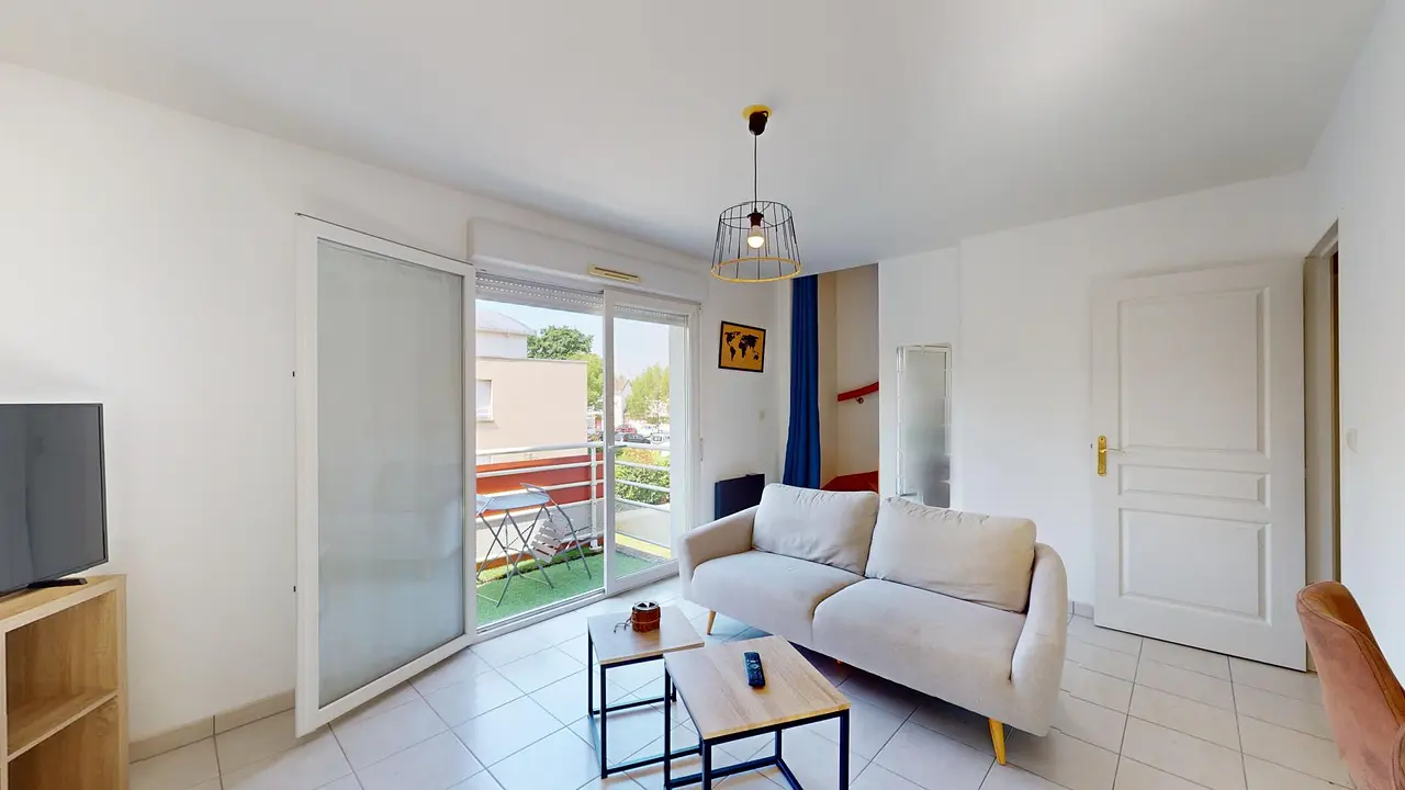 Appartement meublé de 56.1m2 - 1008€ - Poitiers