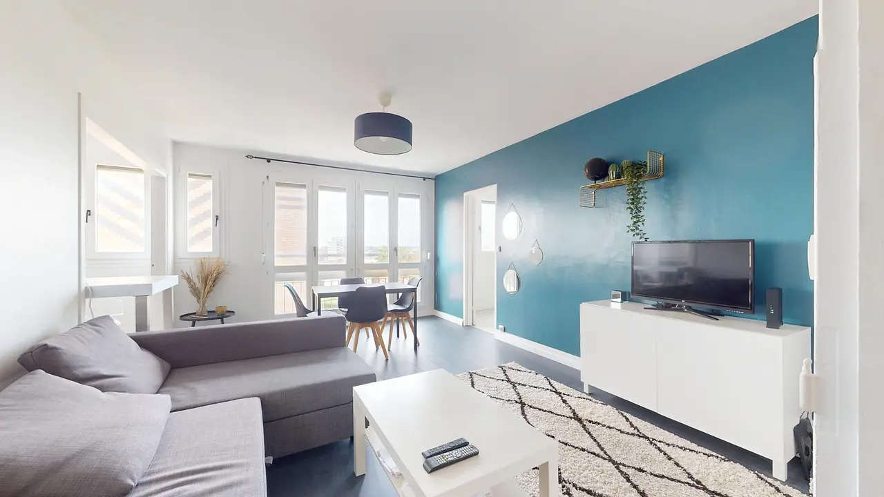 Colocation meublée de 77.0m2 - 407€ - Amiens