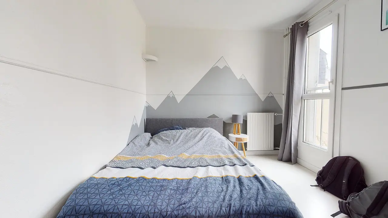 Colocation meublée de 84.0m2 - 629€ - Cergy