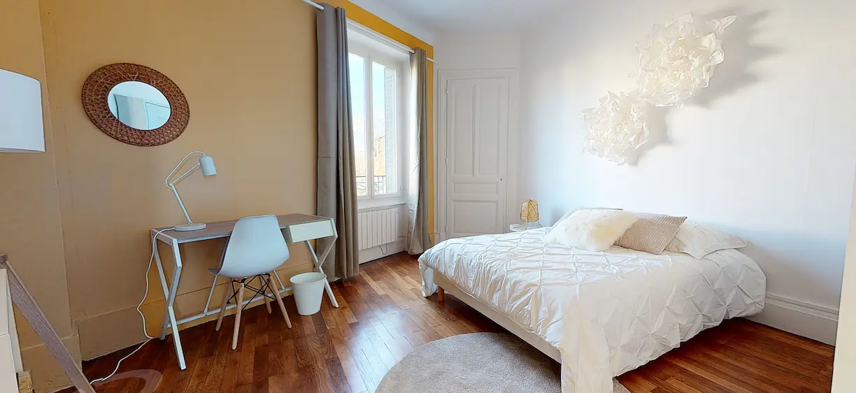 Colocation meublée de 46.0m2 - 597€ - Lyon