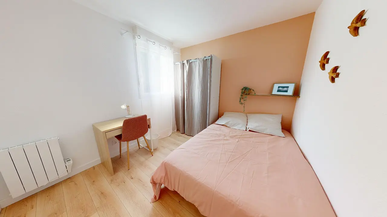 Colocation meublée de 60.69m2 - 499€ - Lormont