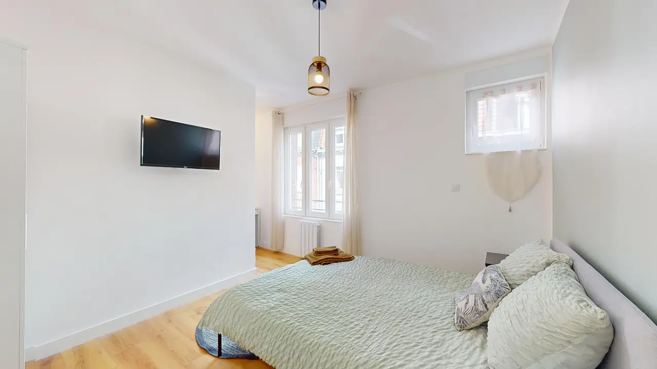 Colocation meublée de 87.4m2 - 515€ - Mons-en-Barœul