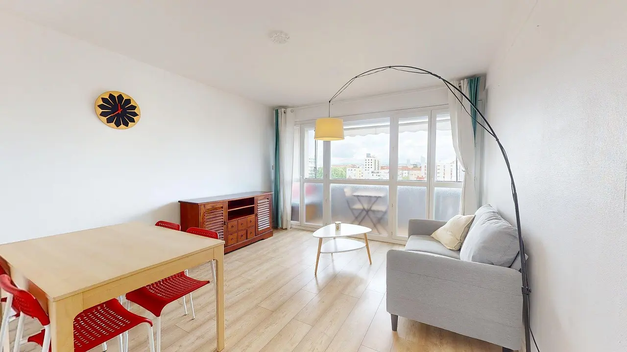Appartement meublé de 41.72m2 - 840€ - Villeurbanne