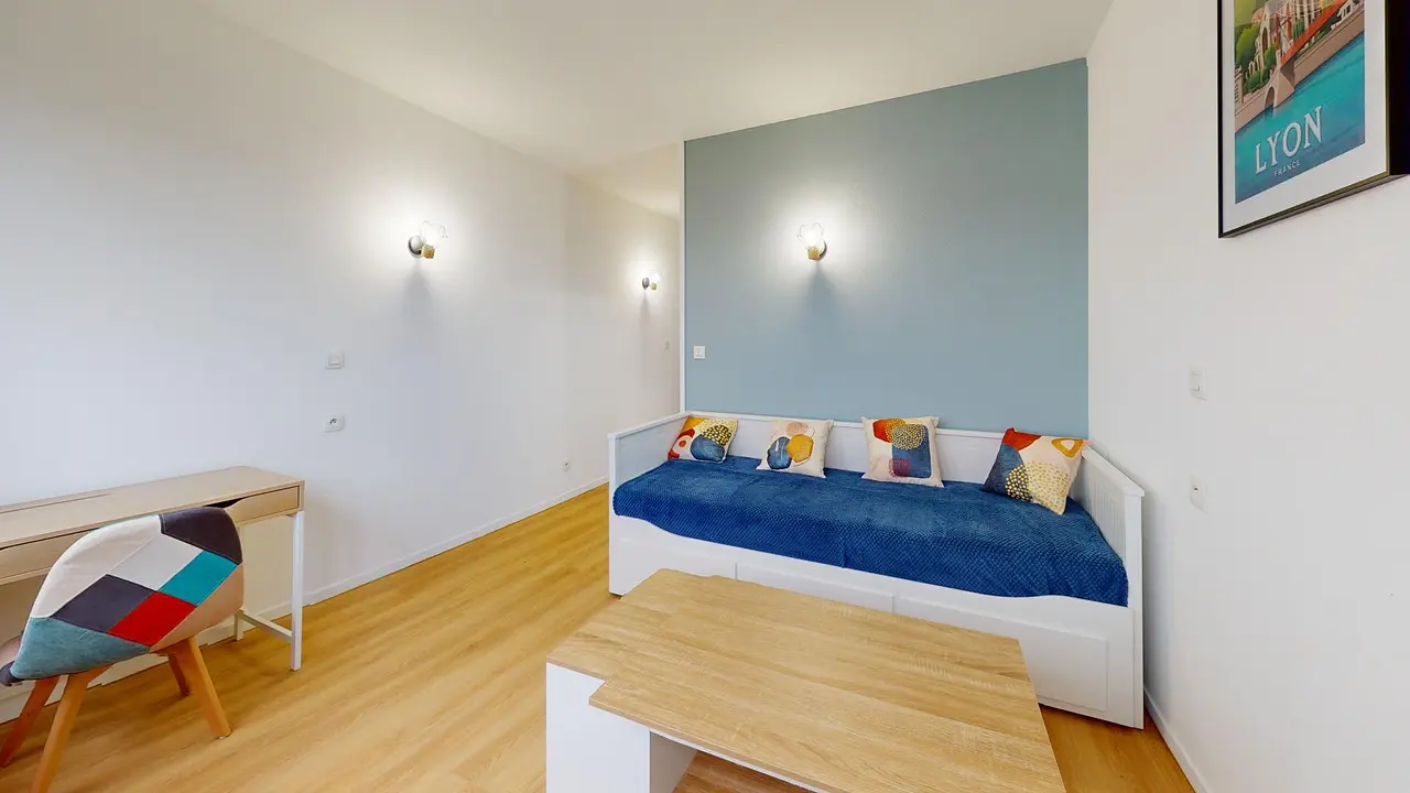 Appartement meublé de 19.1m2 - 585€ - Bron