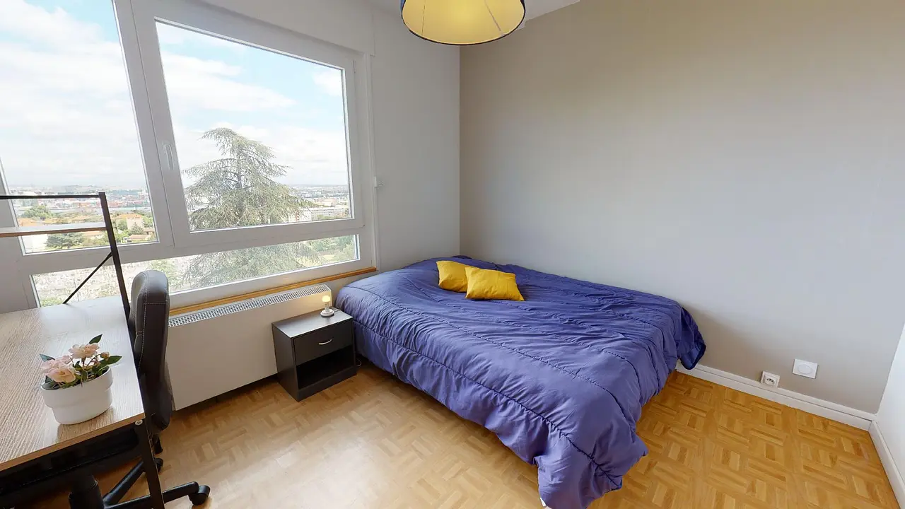 Colocation meublée de 88.0m2 - 524€ - Oullins