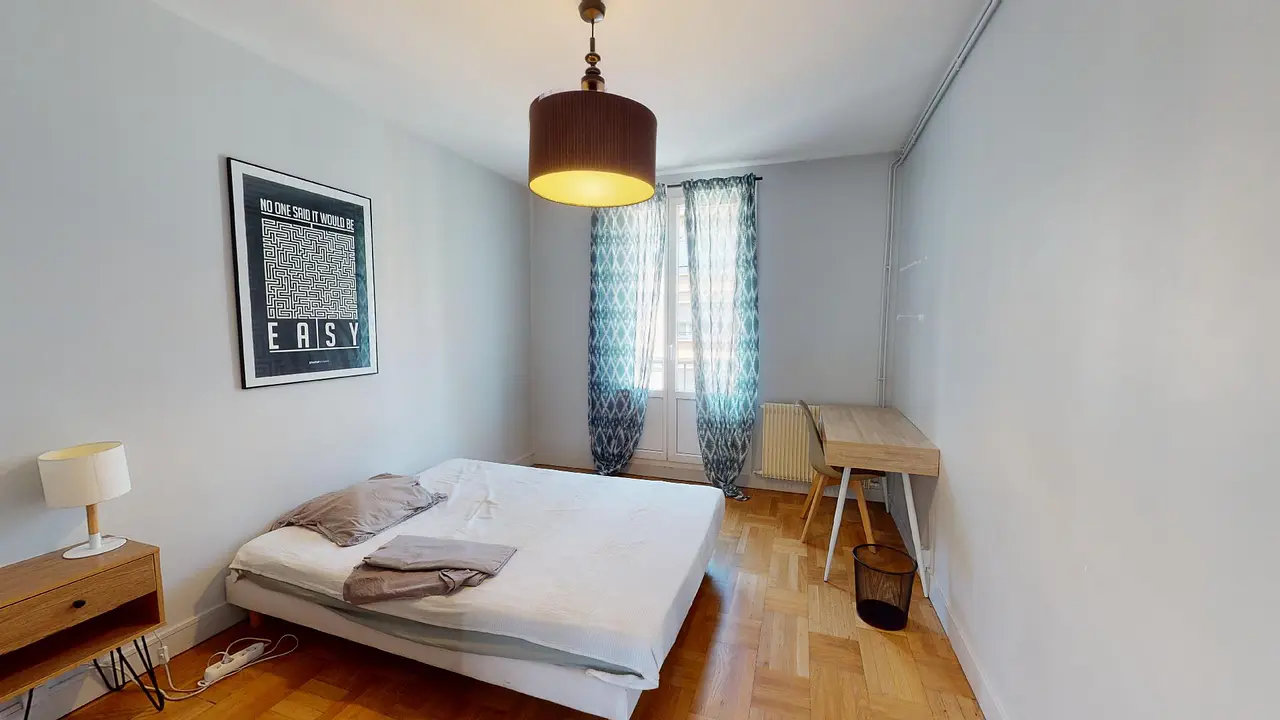 Colocation meublée de 64.64m2 - 402€ - Rouen