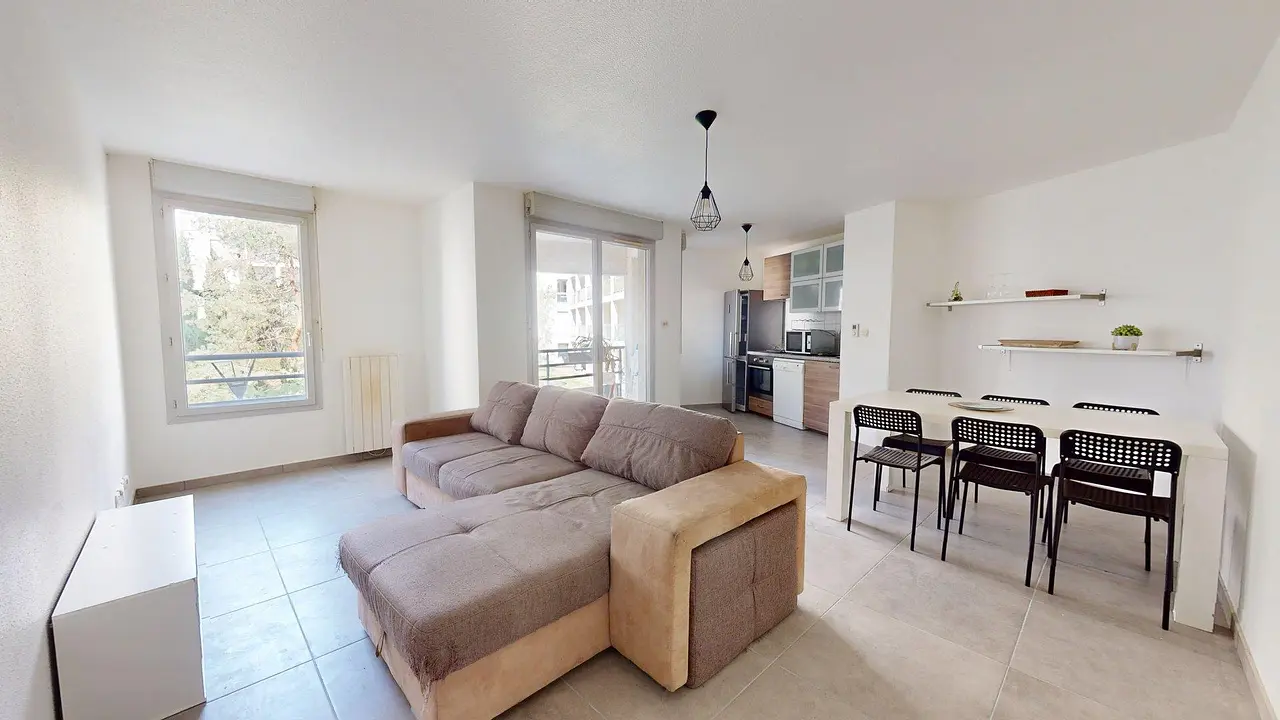 Appartement meublé de 63.0m2 - 1350€ - Lyon