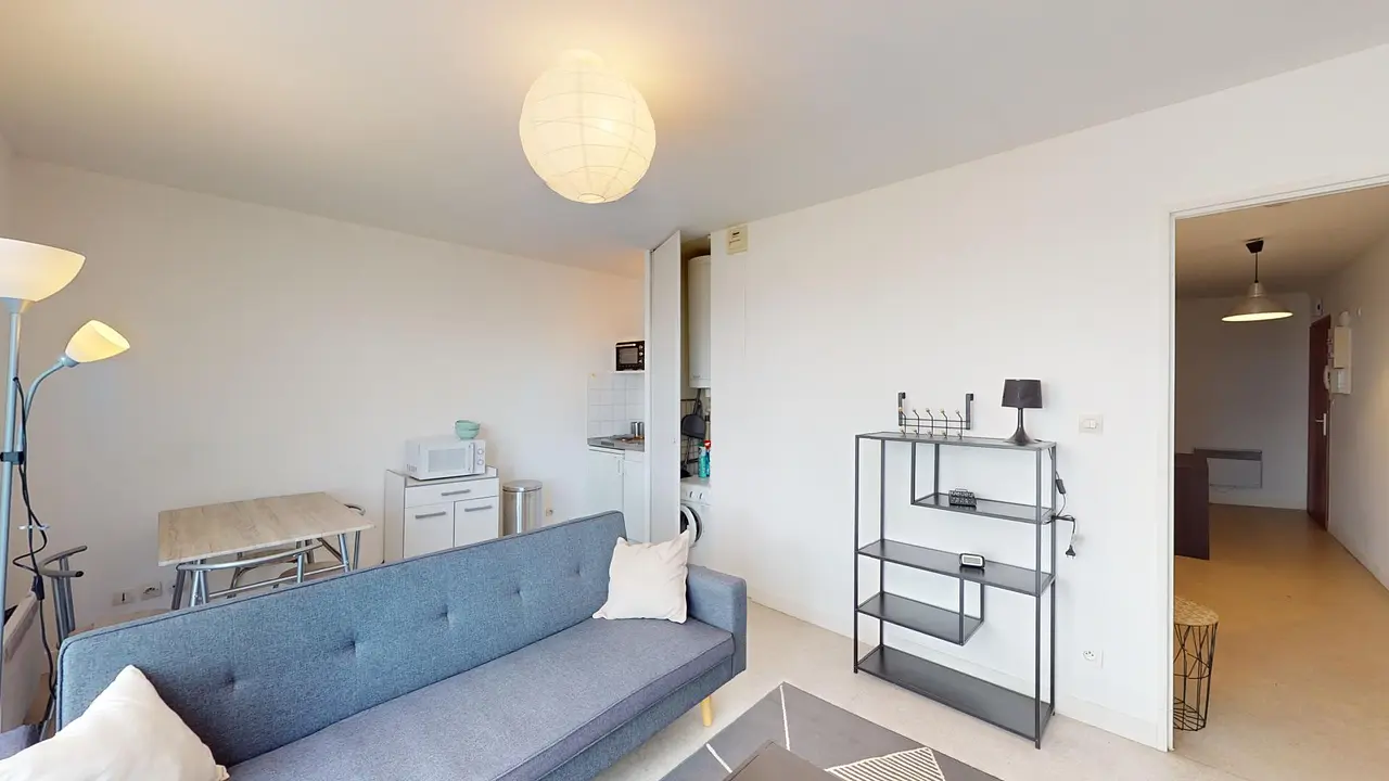 Appartement meublé de 38.0m2 - 590€ - Poitiers