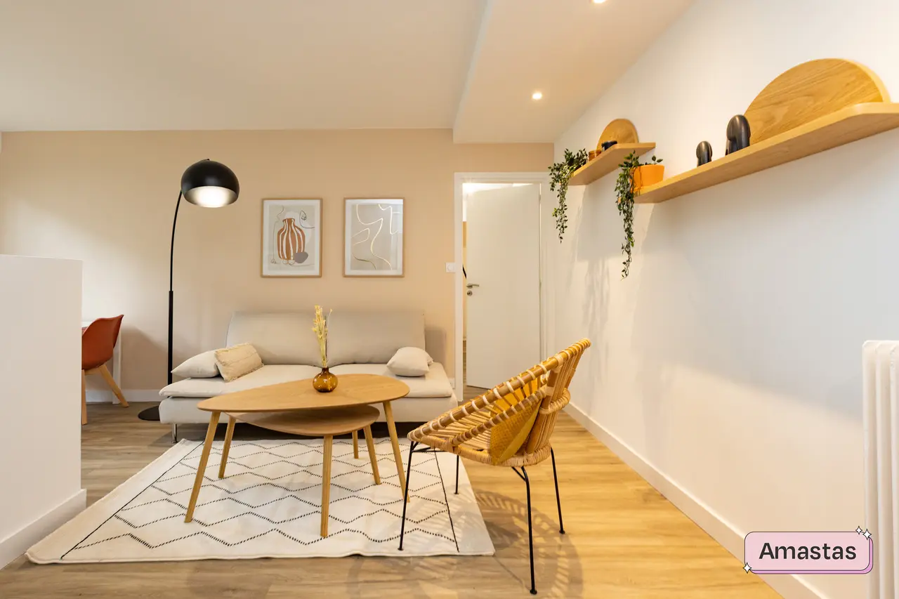 Colocation meublée de 57.5m2 - 440€ - Rennes